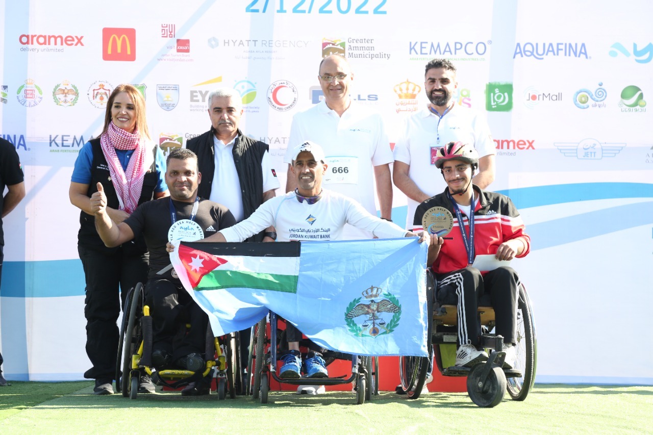 إعلان نتائج سباق أيله نصف ماراثون البحر الأحمر