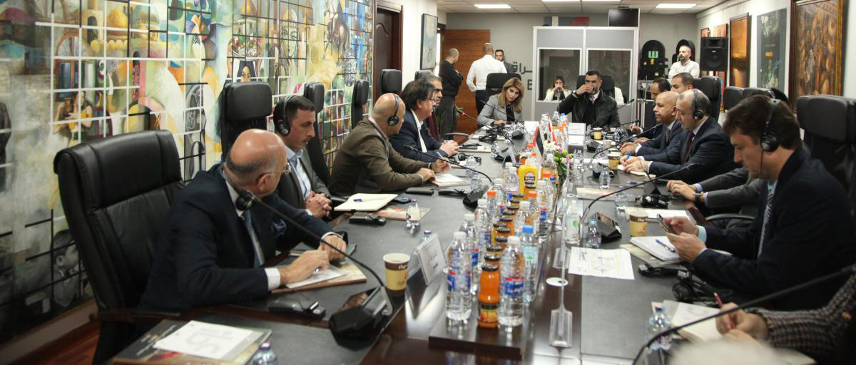 مجلس الاعمال العراقي وبعثة النقد الدولي يبحثان التطورات الاقتصادية بالعراق