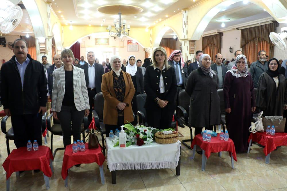 نادي سيدات القوات المسلحة ينظم مبادرة "نحن لها" بجمعية البيرة