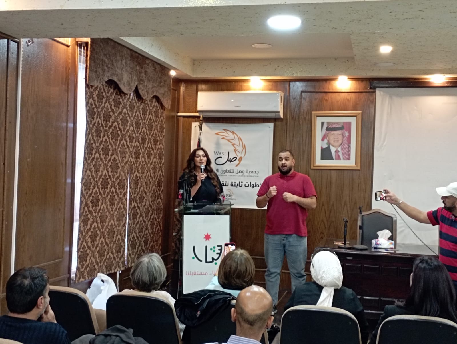 اختتام ورشة تفاعلية في بيت شباب عمان