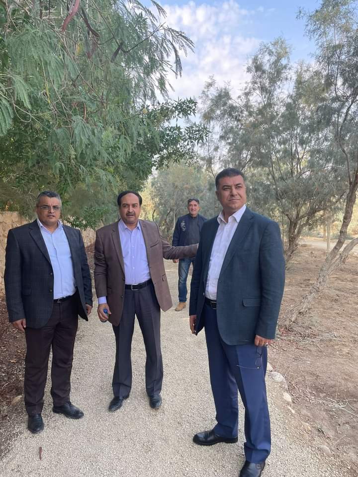 وزير الزراعة يتفقد نتائج مكافحة الذباب المنزلي في منطقة المغطس والبحر الميت