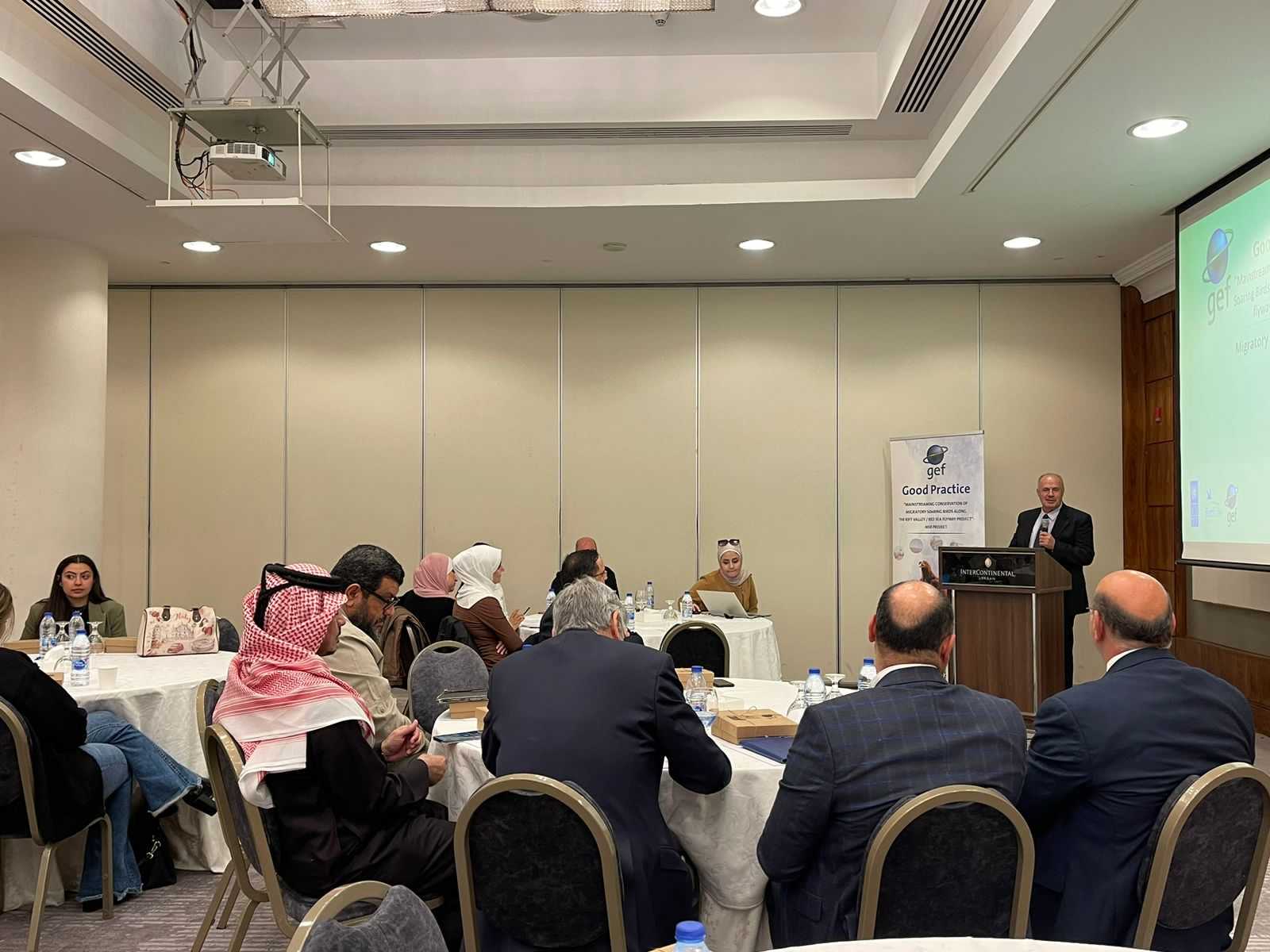 احتفال باختيار الطيور الحوامة المهاجرة كمشروع مثالي