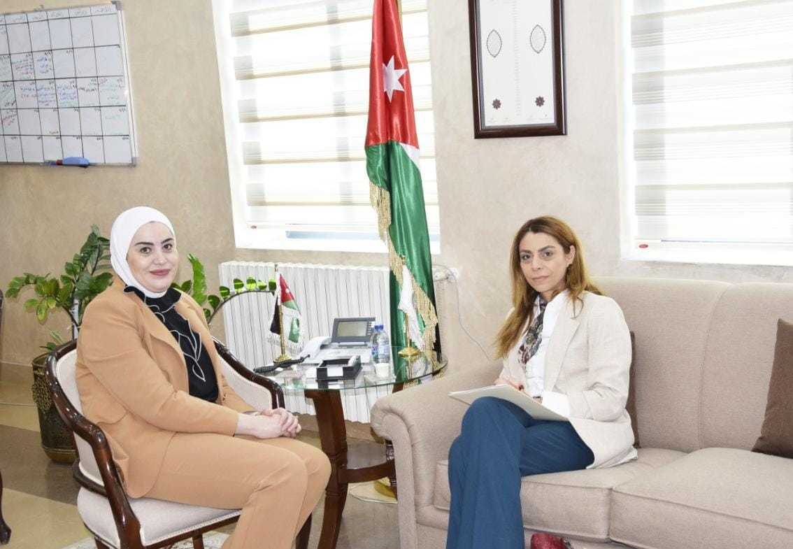 بني مصطفى تبحث مع وزيرة الرفاه القبرصي التعاون المشترك