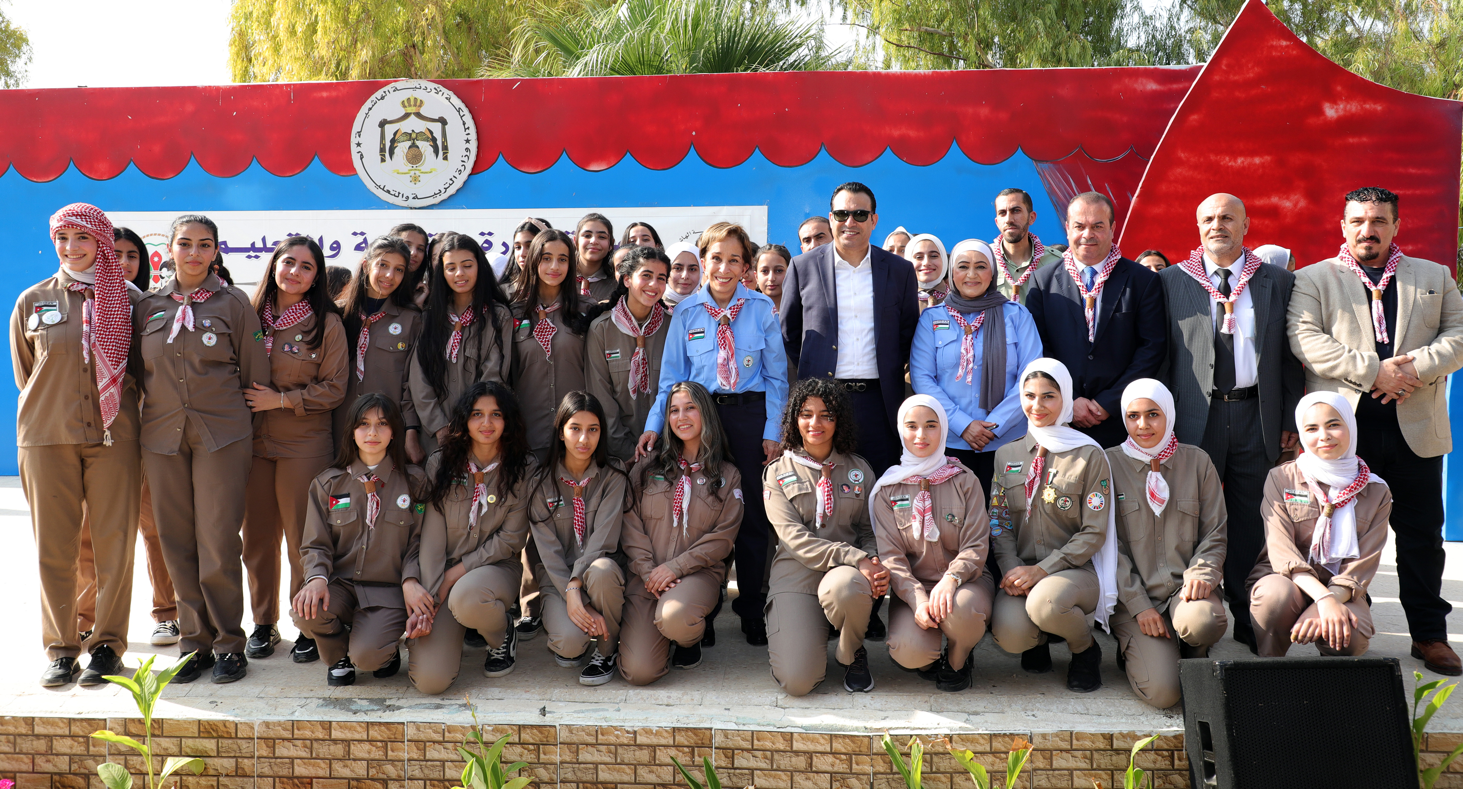 الأميرة بسمة بنت طلال ترعى اللقاء الوطني الإرشادي في مخيم شهداء الكرامة