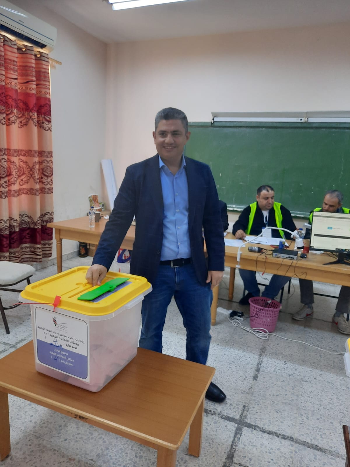 15% نسبة الاقتراع في غرفة تجارة العقبة حتى 12 ظهرا