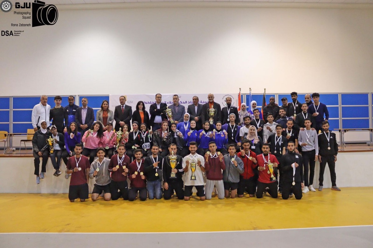 اليرموك تفوز بالمركز الأول في بطولة الاتحاد الرياضي للجامعات