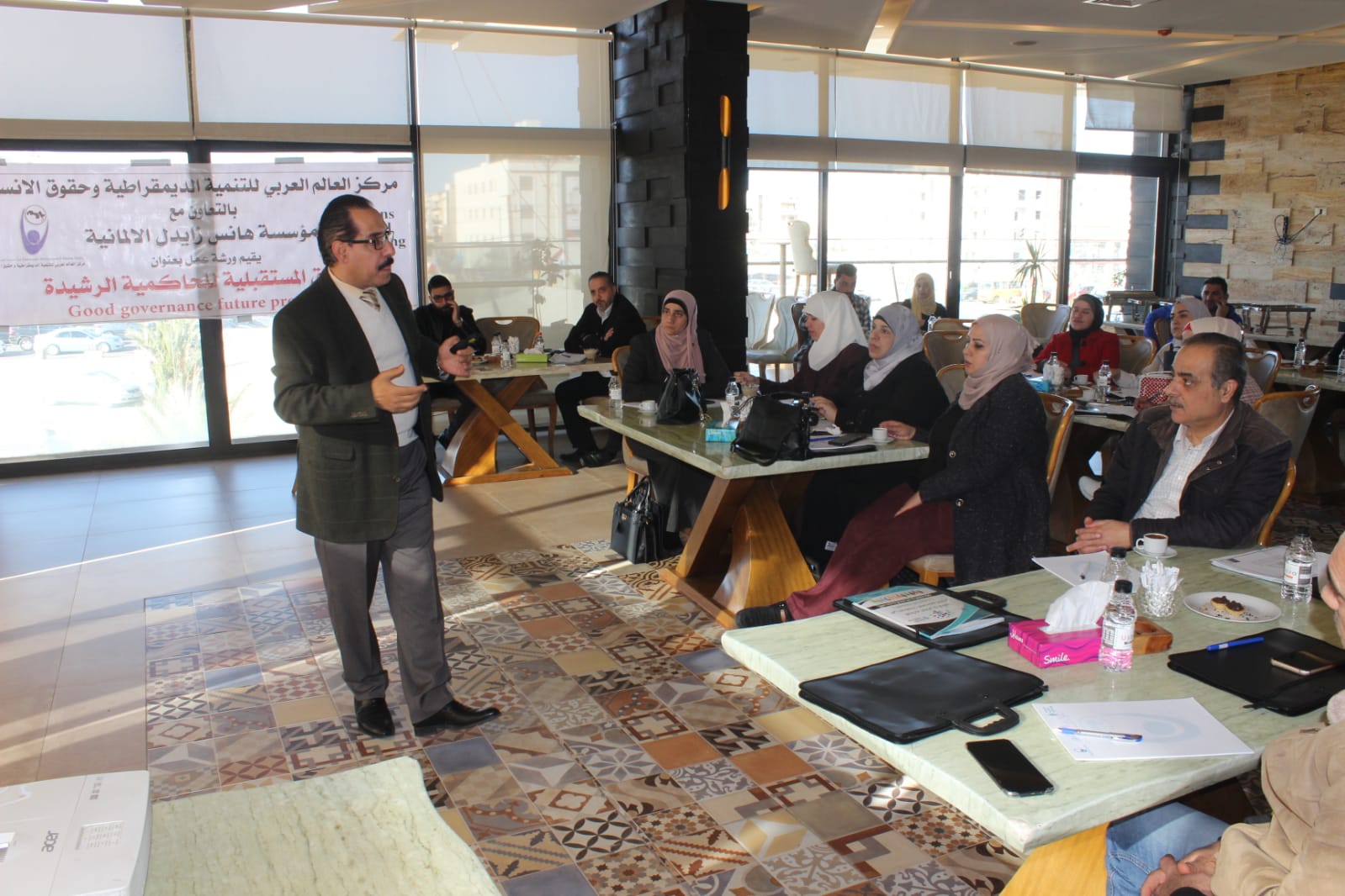 ورشة في إربد حول الآفاق المستقبلية للحاكمية الرشيدة