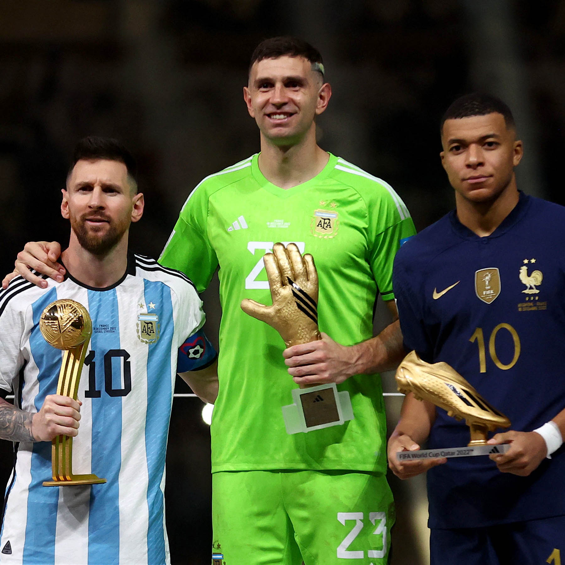 مونديال قطر: كيليان مبابي هداف البطولة وميسي أفضل لاعب