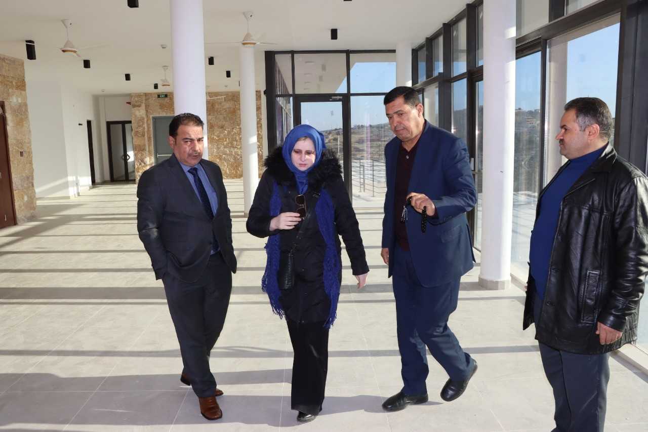 الهميسات يتفقد مشروع تلفريك عجلون