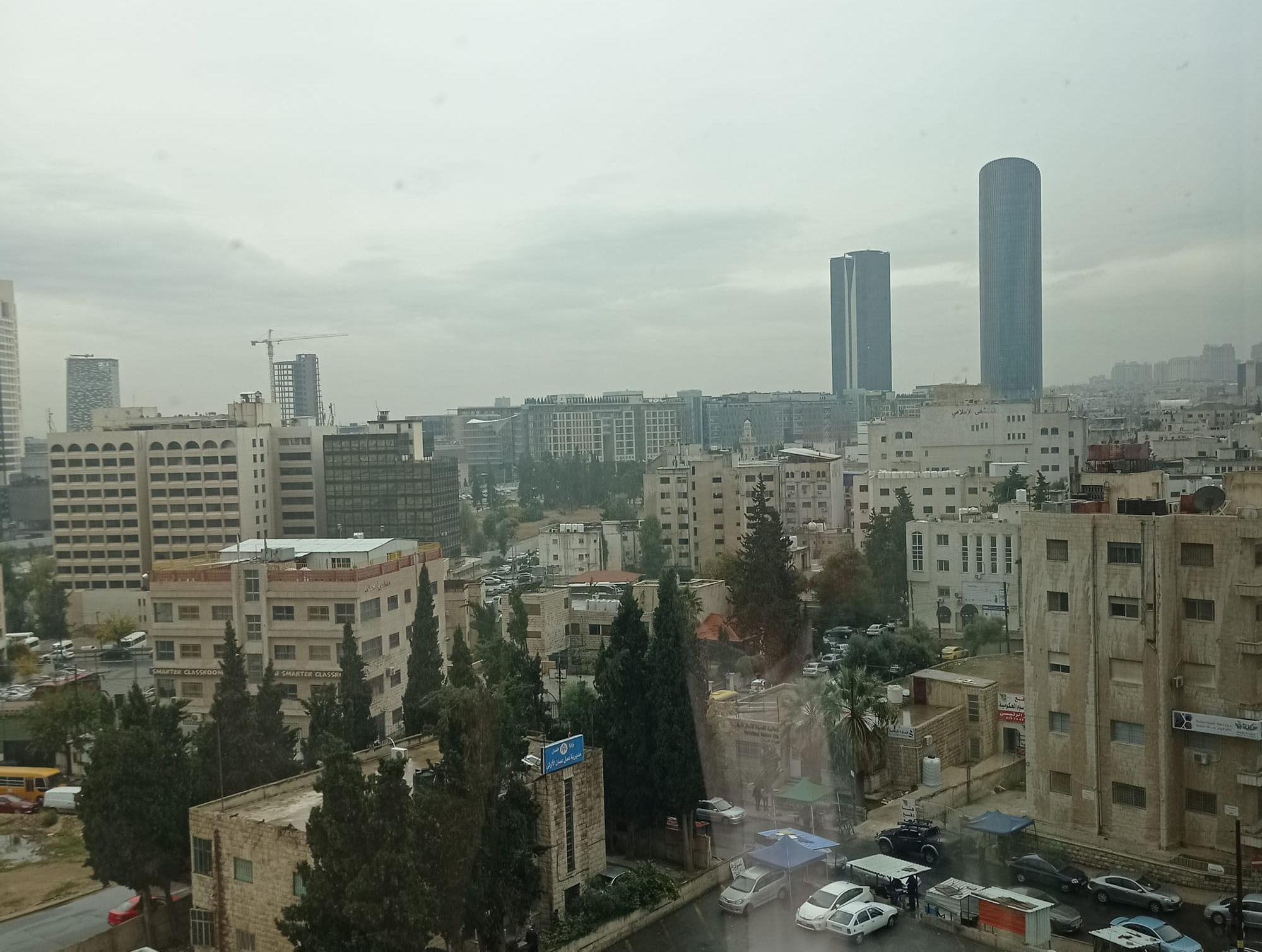 كتلة هوائية باردة مصاحبة لمنخفض ماطر