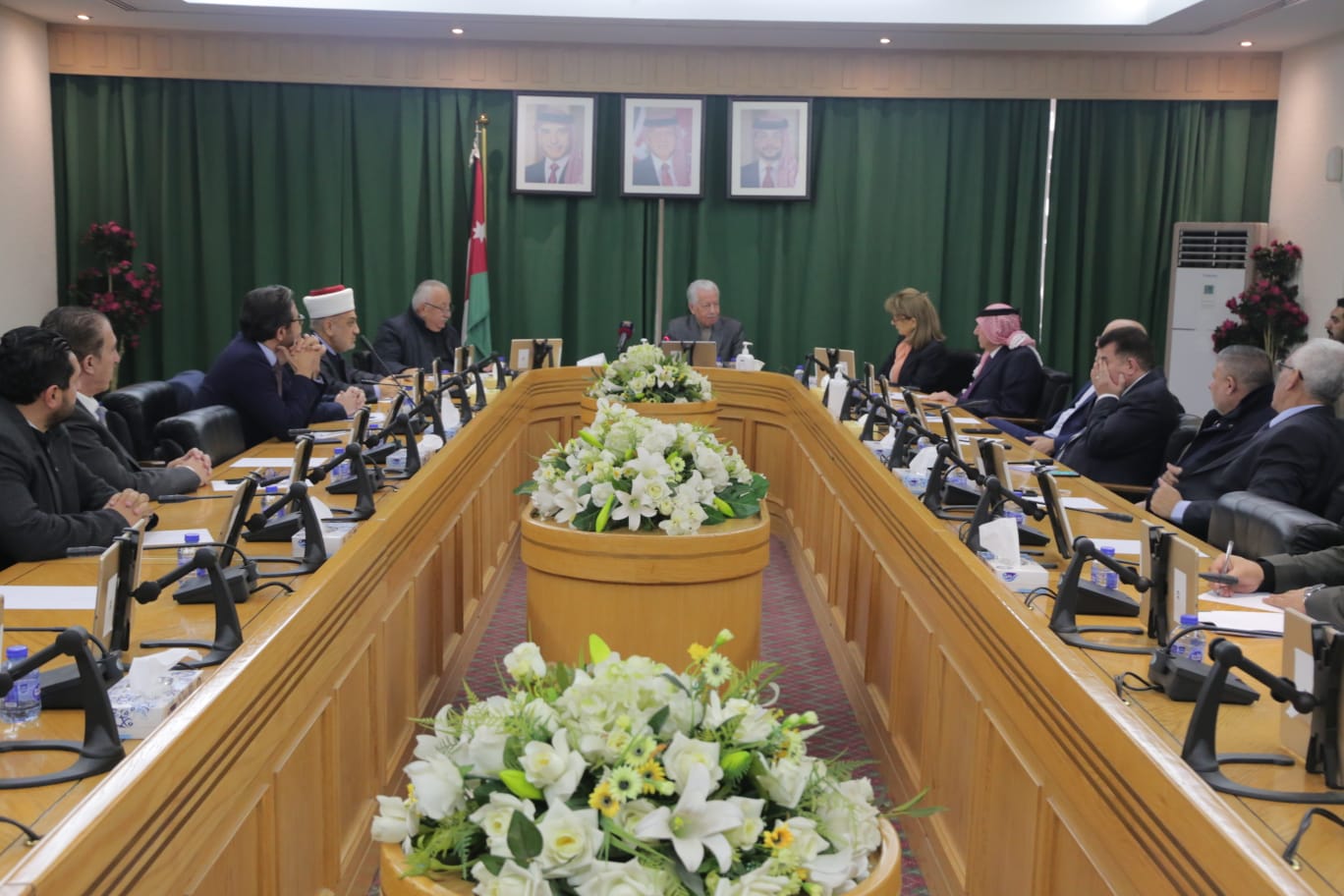 لجنة فلسطين في الأعيان تدين اقتحام وزير الأمن الاسرائيلي للمسجد الأقصى