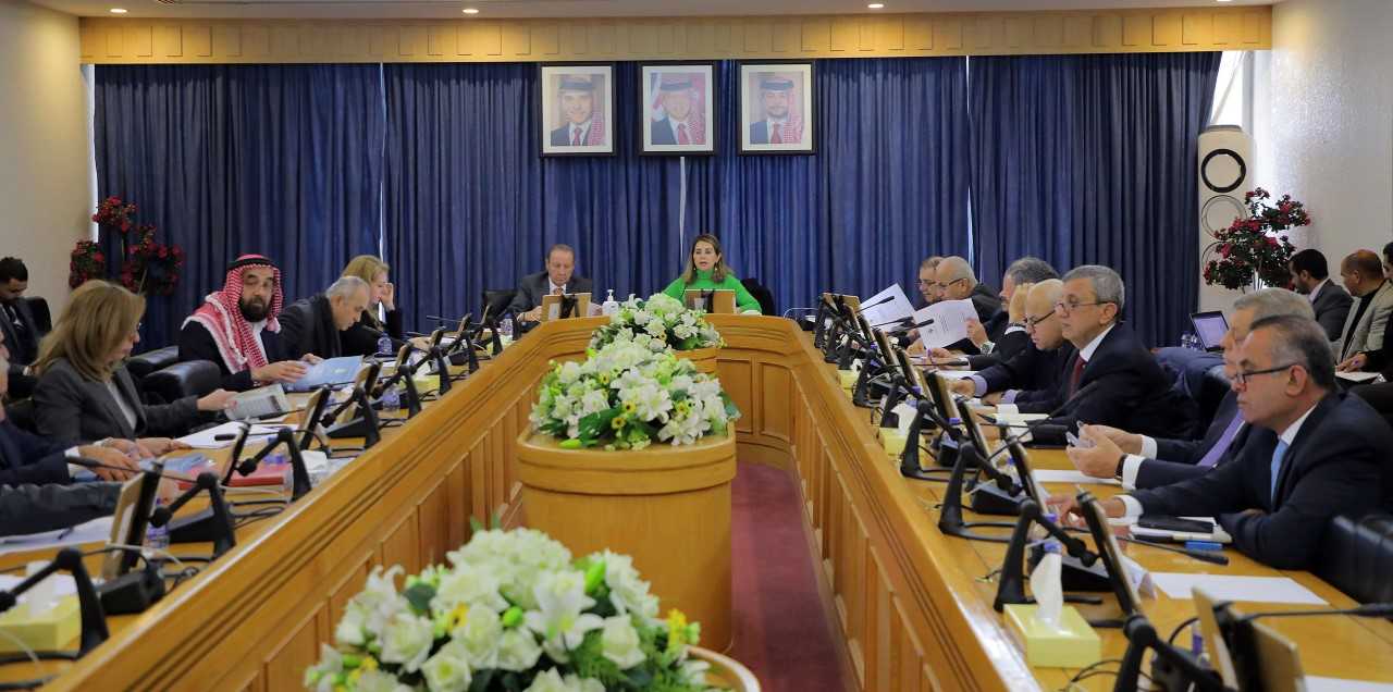 مالية الأعيان تقر معدلي تنظيم الموازنة العامة والعقبة الاقتصادية