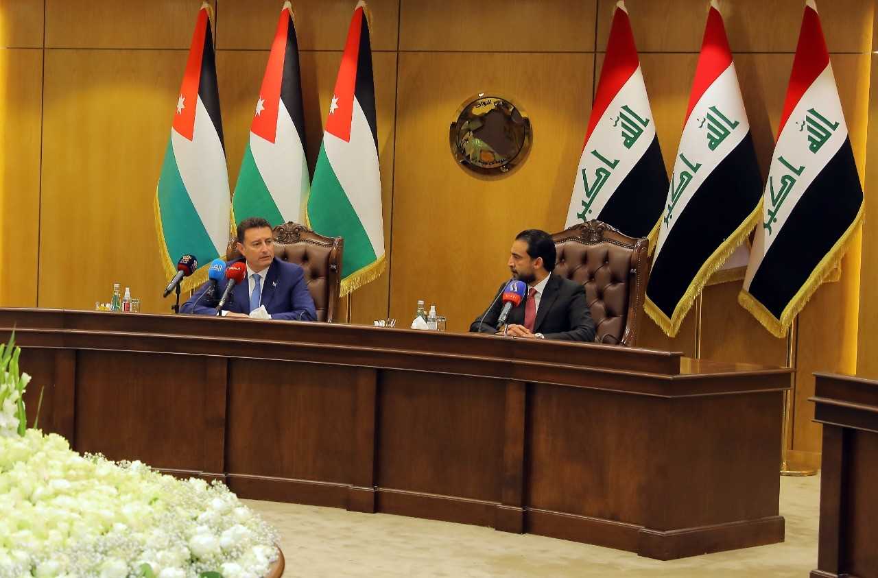 رئيس مجلس النواب يجري مباحثات مع نظيره العراقي