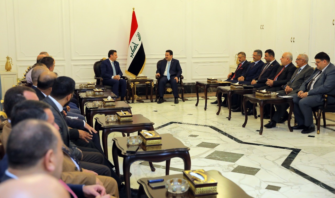 رئيس مجلس النواب ينقل تحيات الملك للرئيس العراقي ورئيس مجلس الوزراء ورئيس حكومة إقليم كردستان