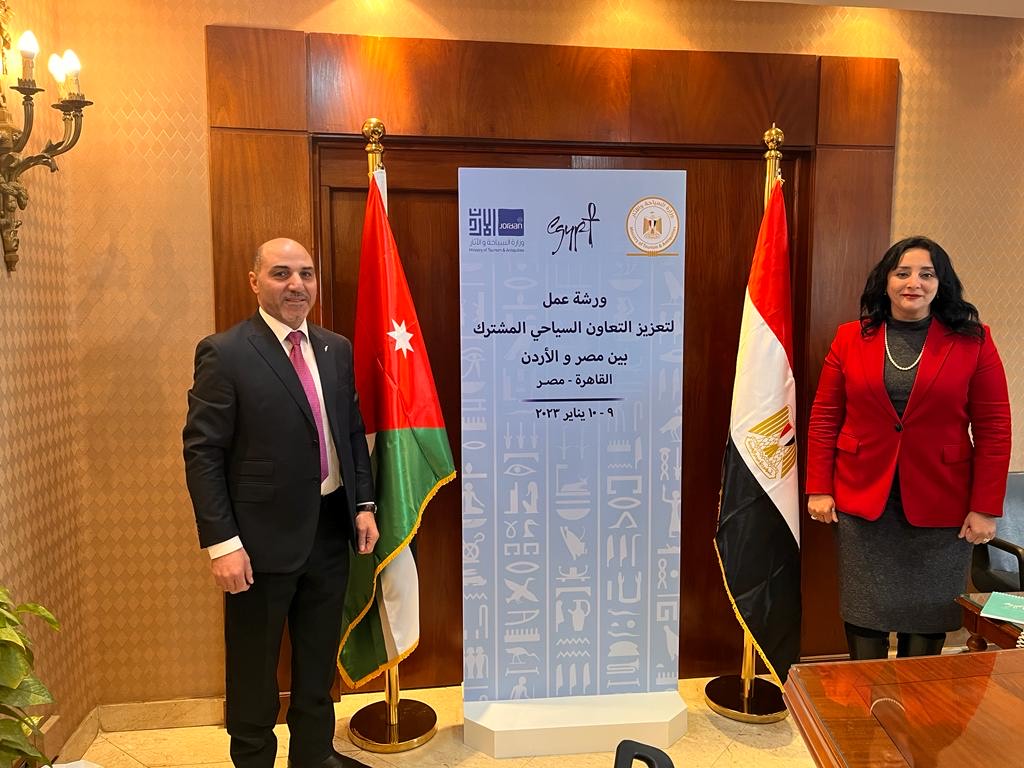 فريق عمل وزارة السياحة يختتم زيارته لمصر ‎