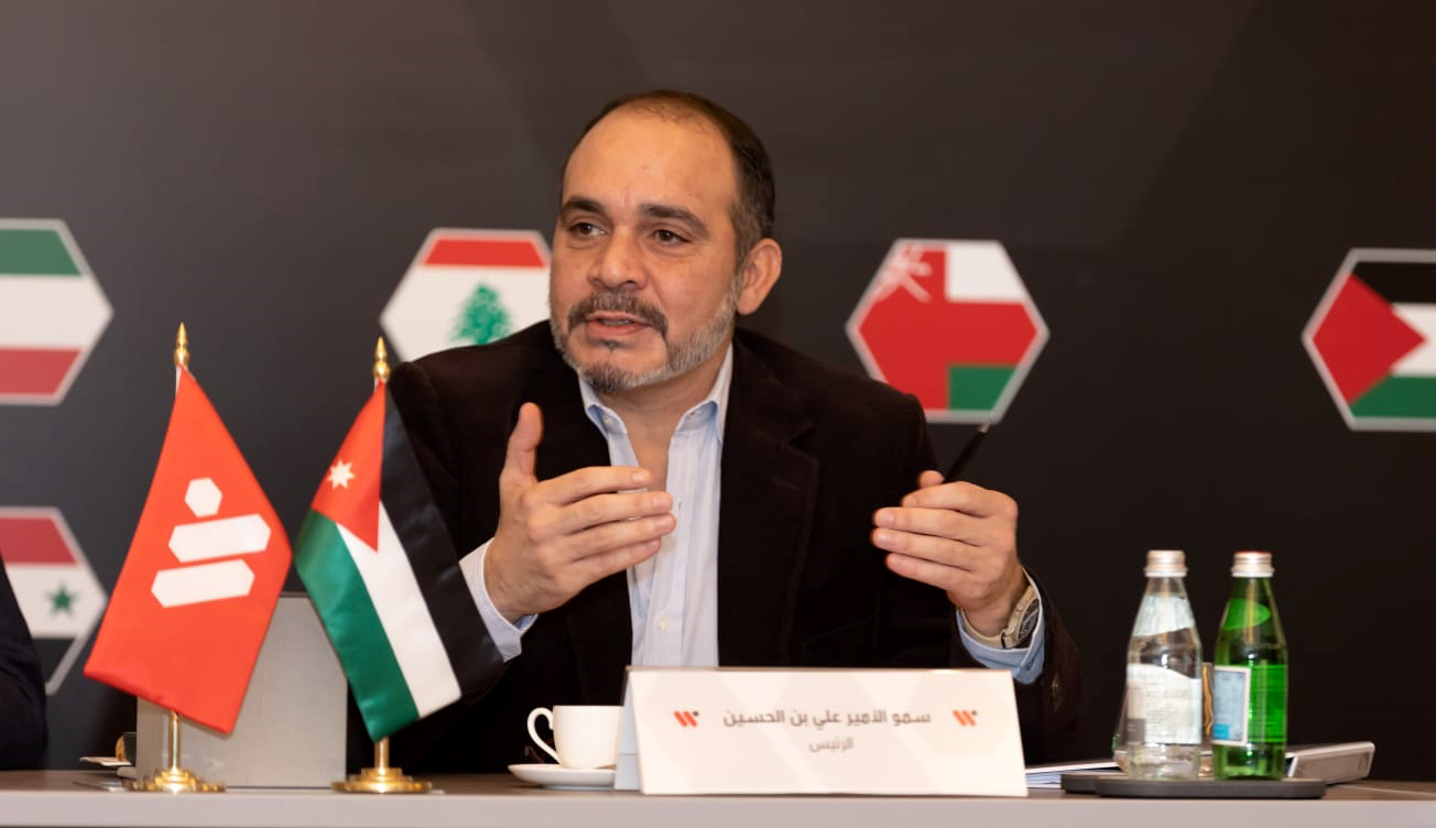 الأمير علي يشيد بجهود تنفيذية اتحاد غرب آسيا لكرة القدم