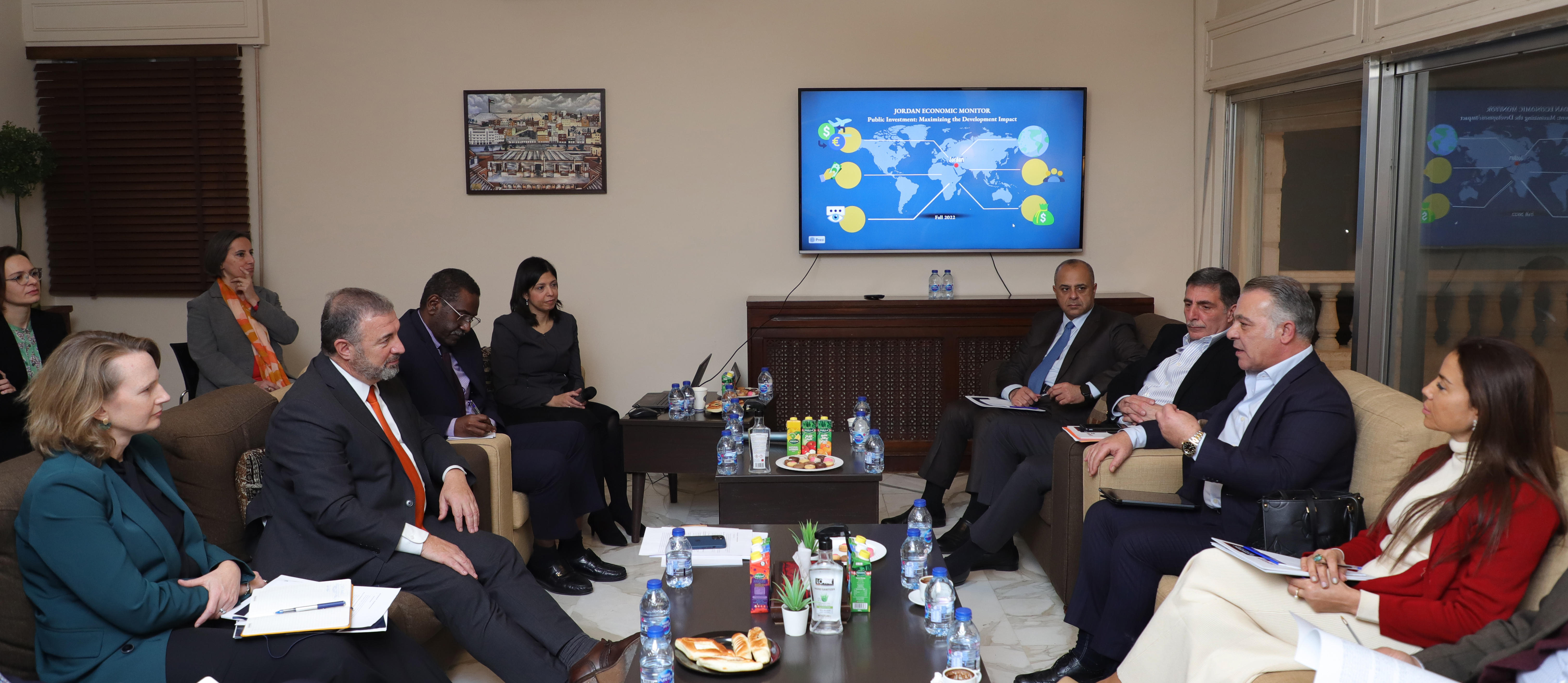 المنتدى الأردني يناقش مع البنك الدولي تقرير المرصد الاقتصادي