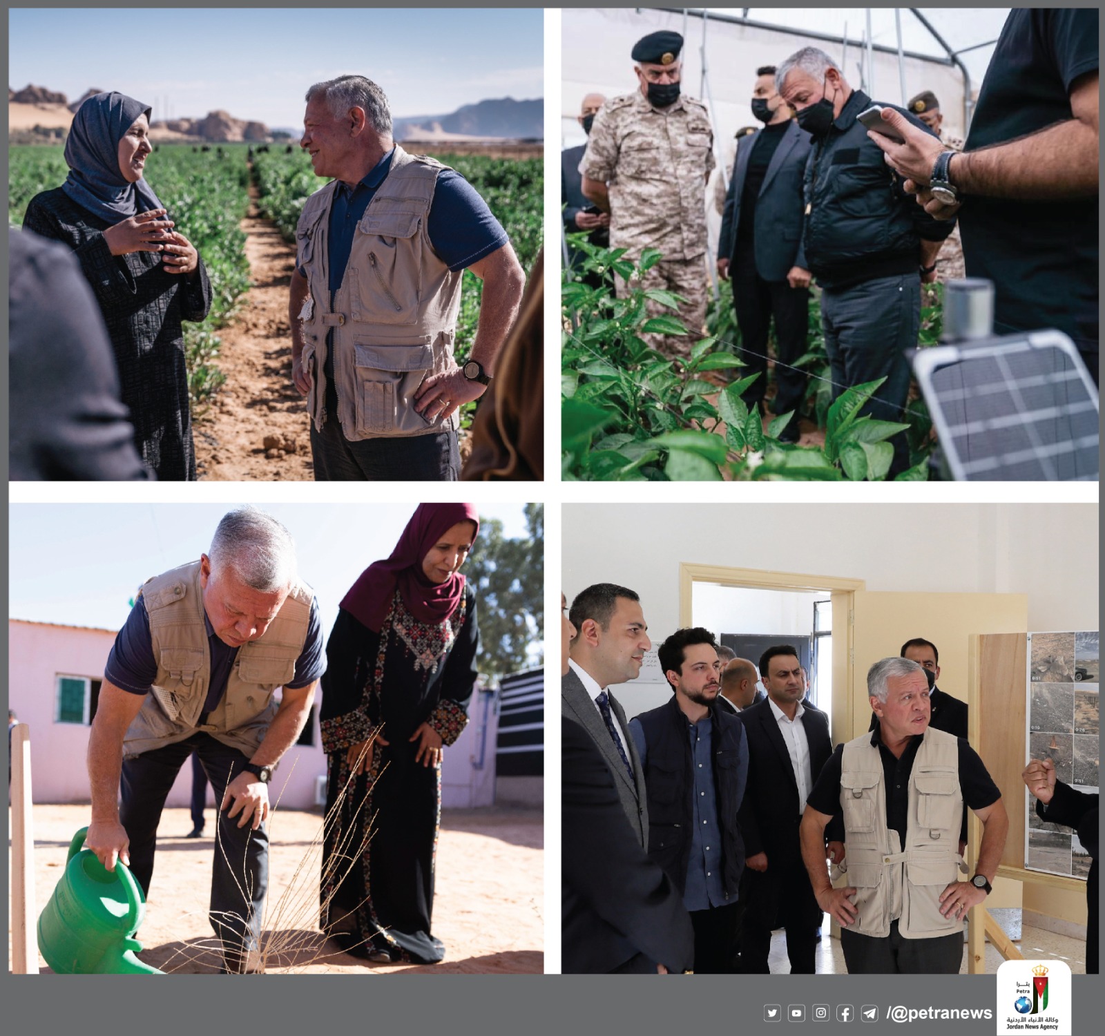 زراعيون: الملك يوجه البوصلة نحو حلول الأمن الغذائي
