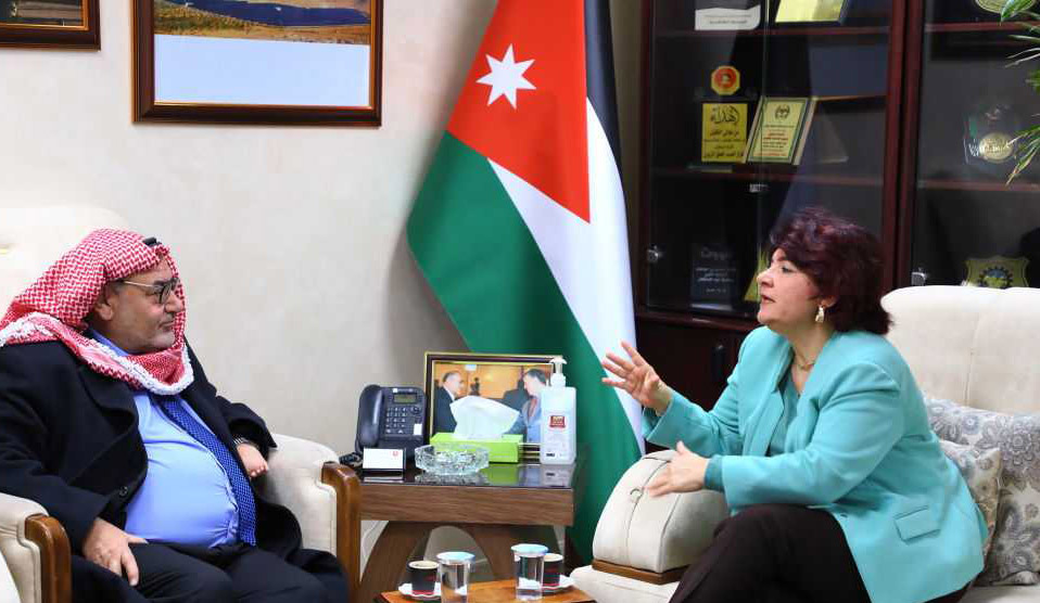 جمعية أصدقاء الآثار والتراث تبحث التعاون مع الجامعة الهاشمية