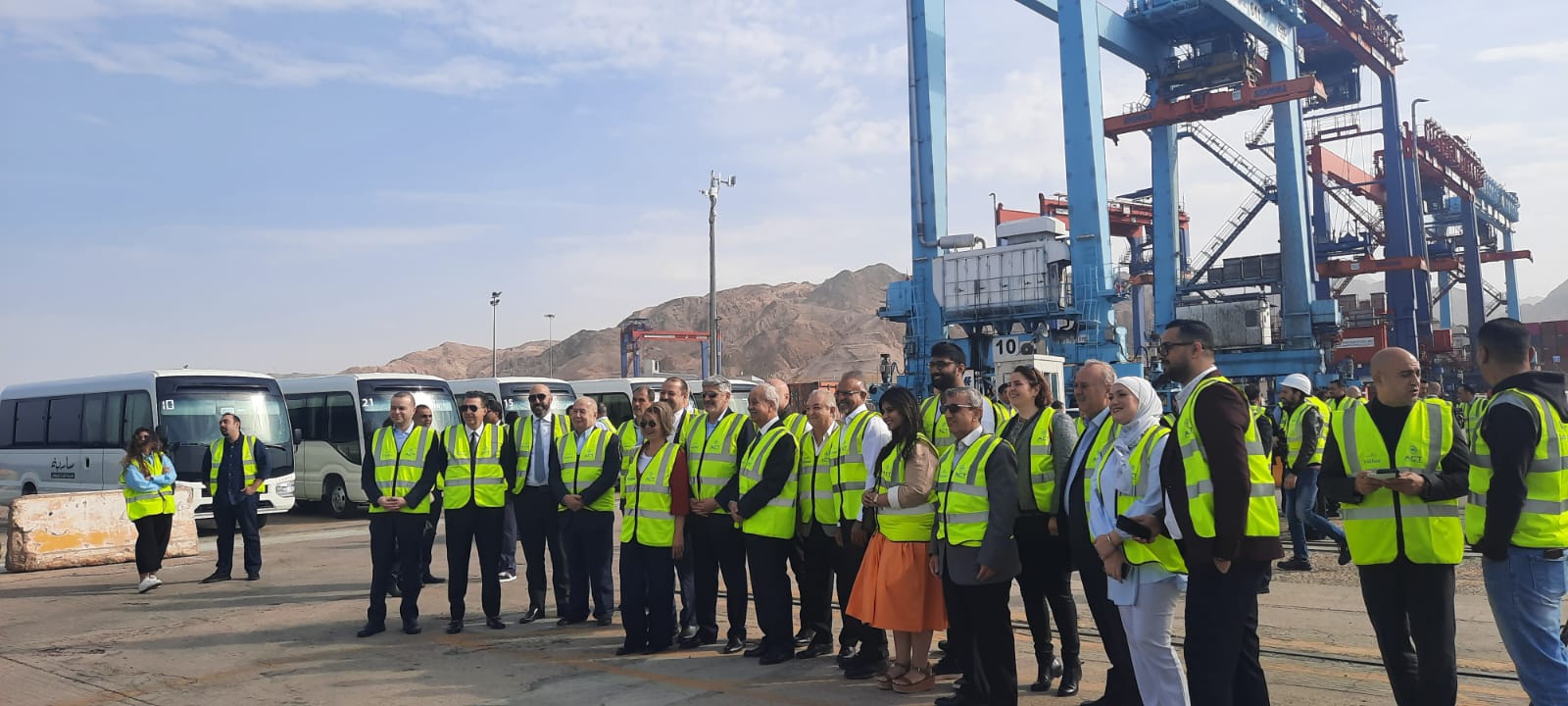 افتتاح خط بحري بين موانئ العقبة والولايات المتحدة الأميركية