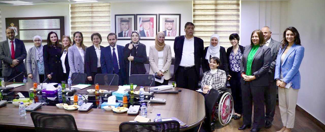 المستشارة الاميركية الخاصة بحقوق المعاقين تختتم زيارتها للاردن