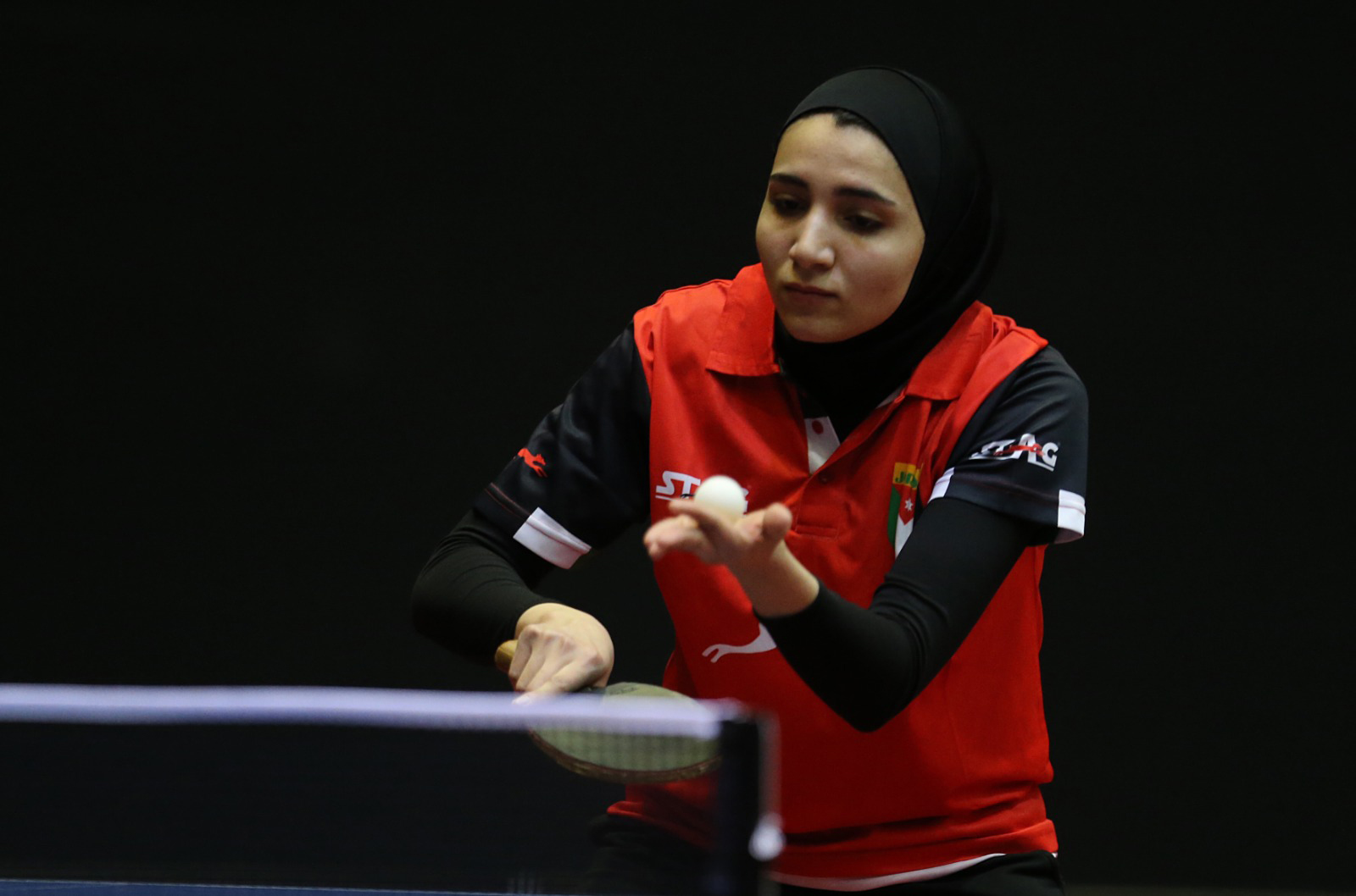 إنطلاق بطولة الأردن الدولية لكرة الطاولة