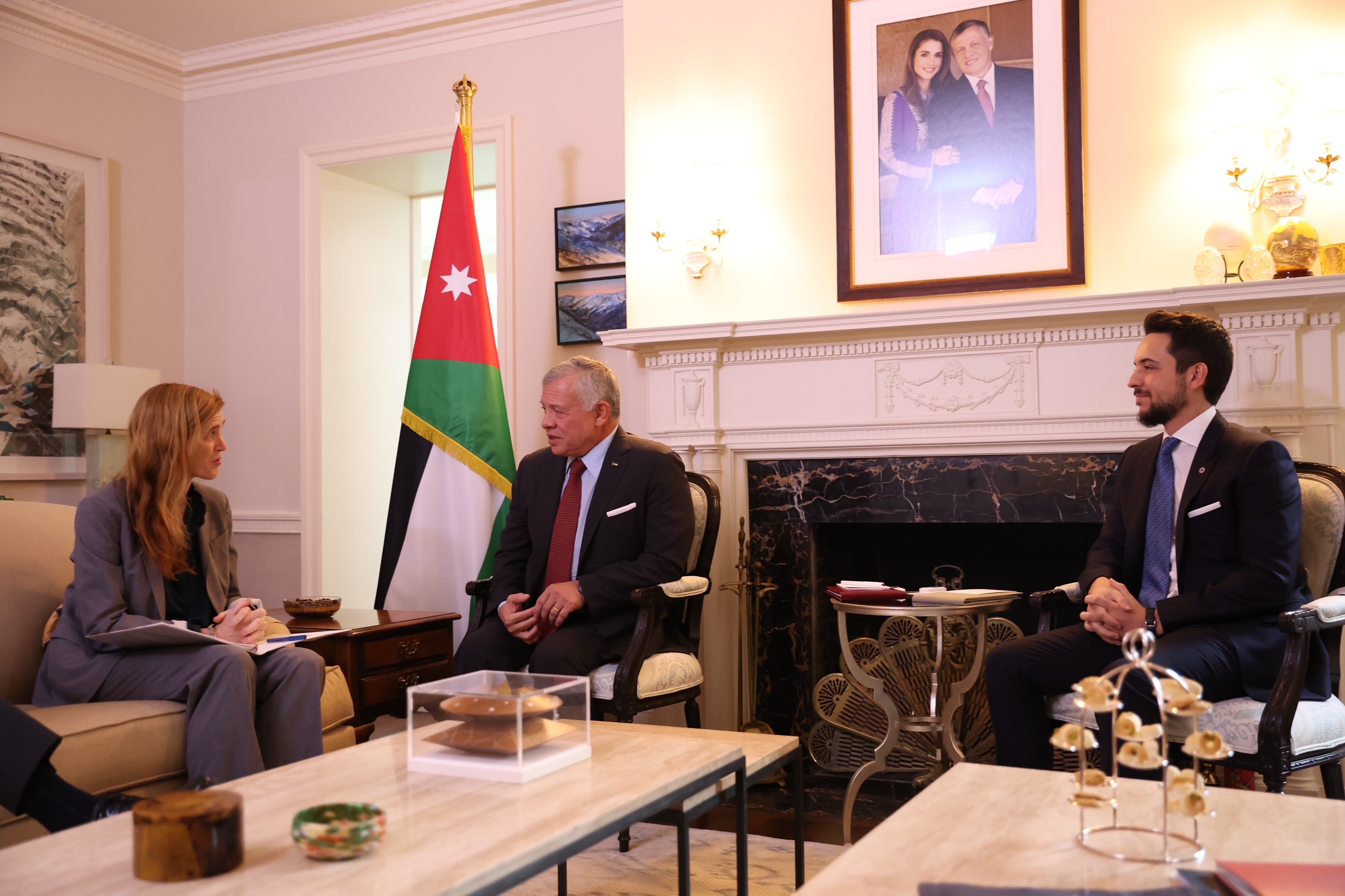 الملك يلتقي مديرة الوكالة الأمريكية للتنمية الدولية