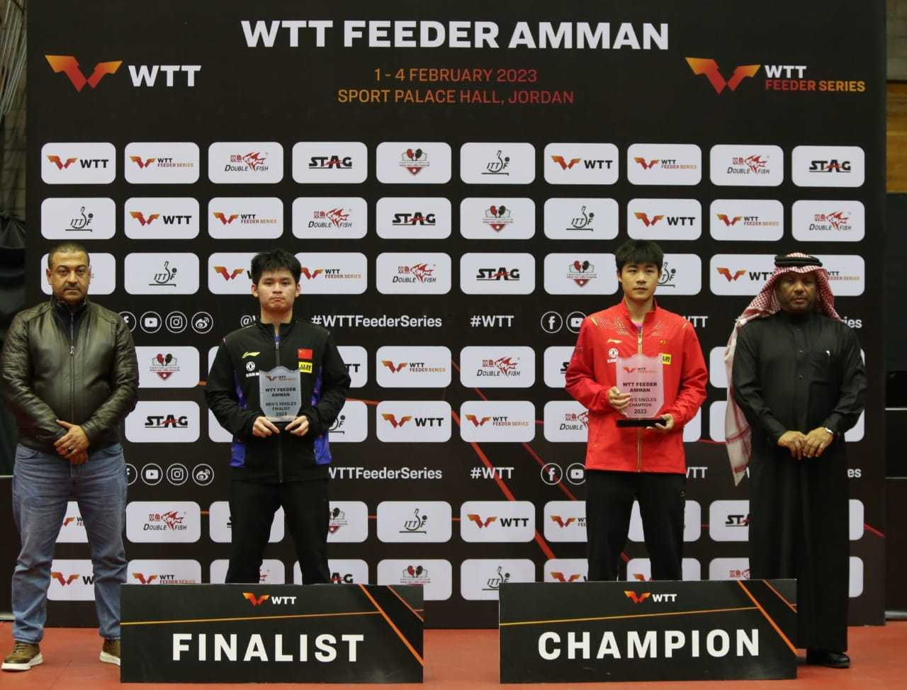 ختام الجولة الأولى من بطولة العالم لكرة الطاولة