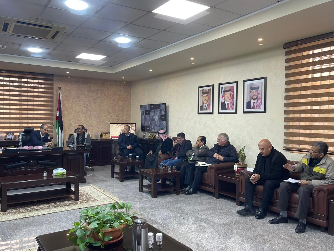 تنفيذي جرش يعلن الطوارئ القصوى للتعامل مع الظروف الجوية