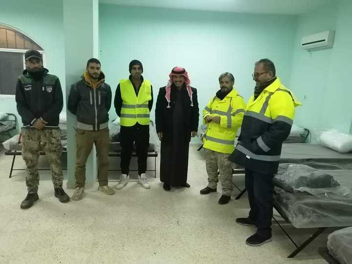 المفرق:بلدية بلعما تجهز مركزا للإيواء في أحد مبانيها