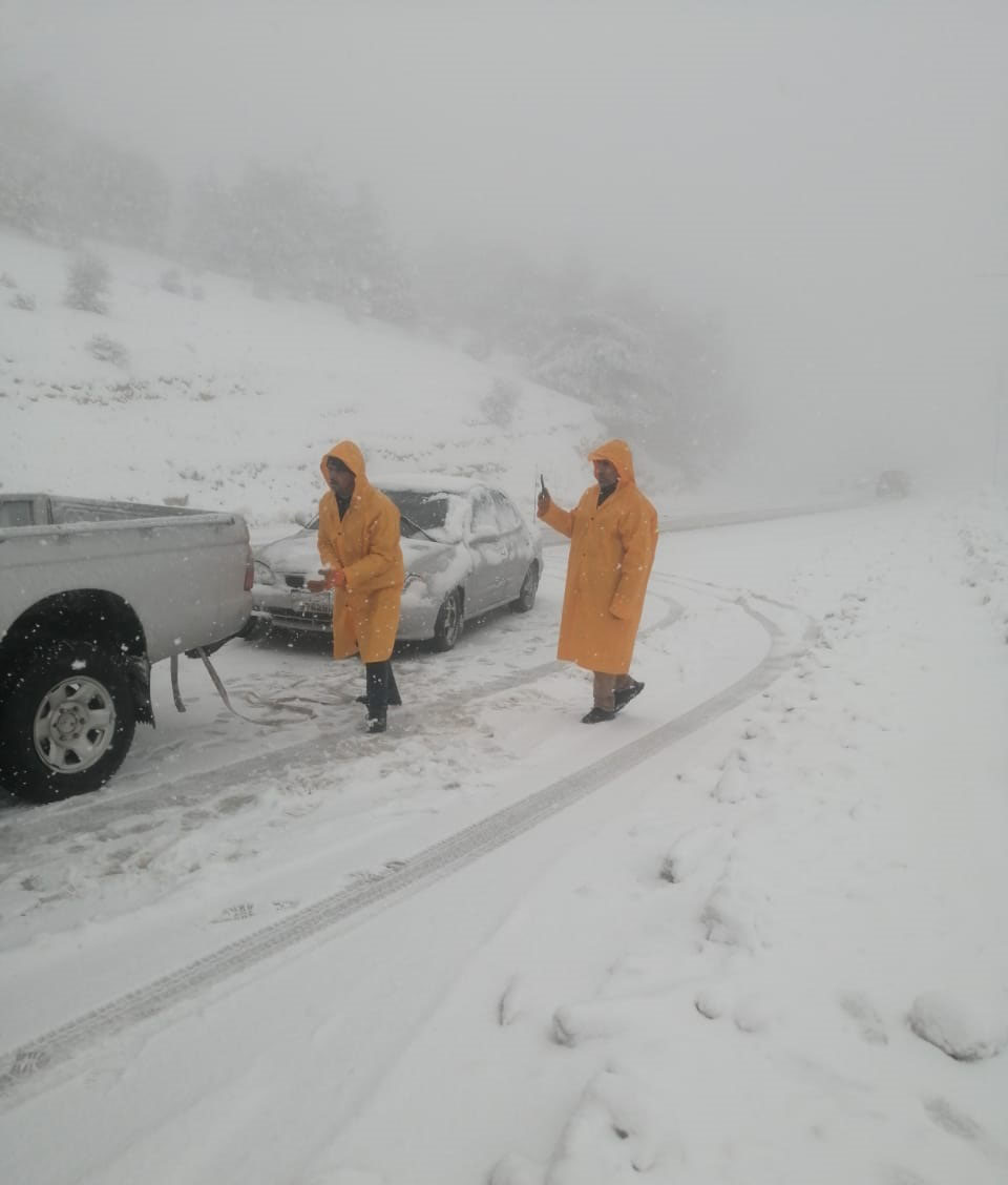 عجلون: الطرق سالكة بحذر شديد