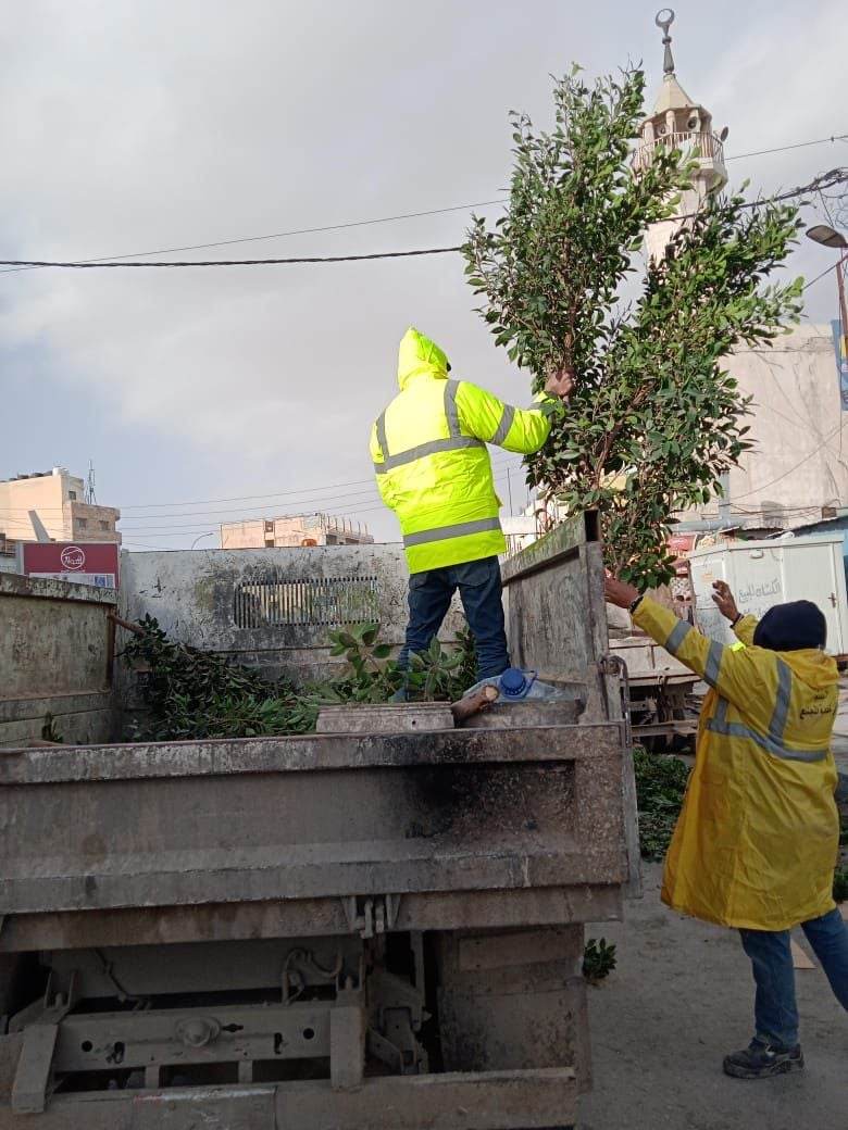 بلدية الزرقاء تتعامل مع 104 شكاوى خلال المنخفض الجوي