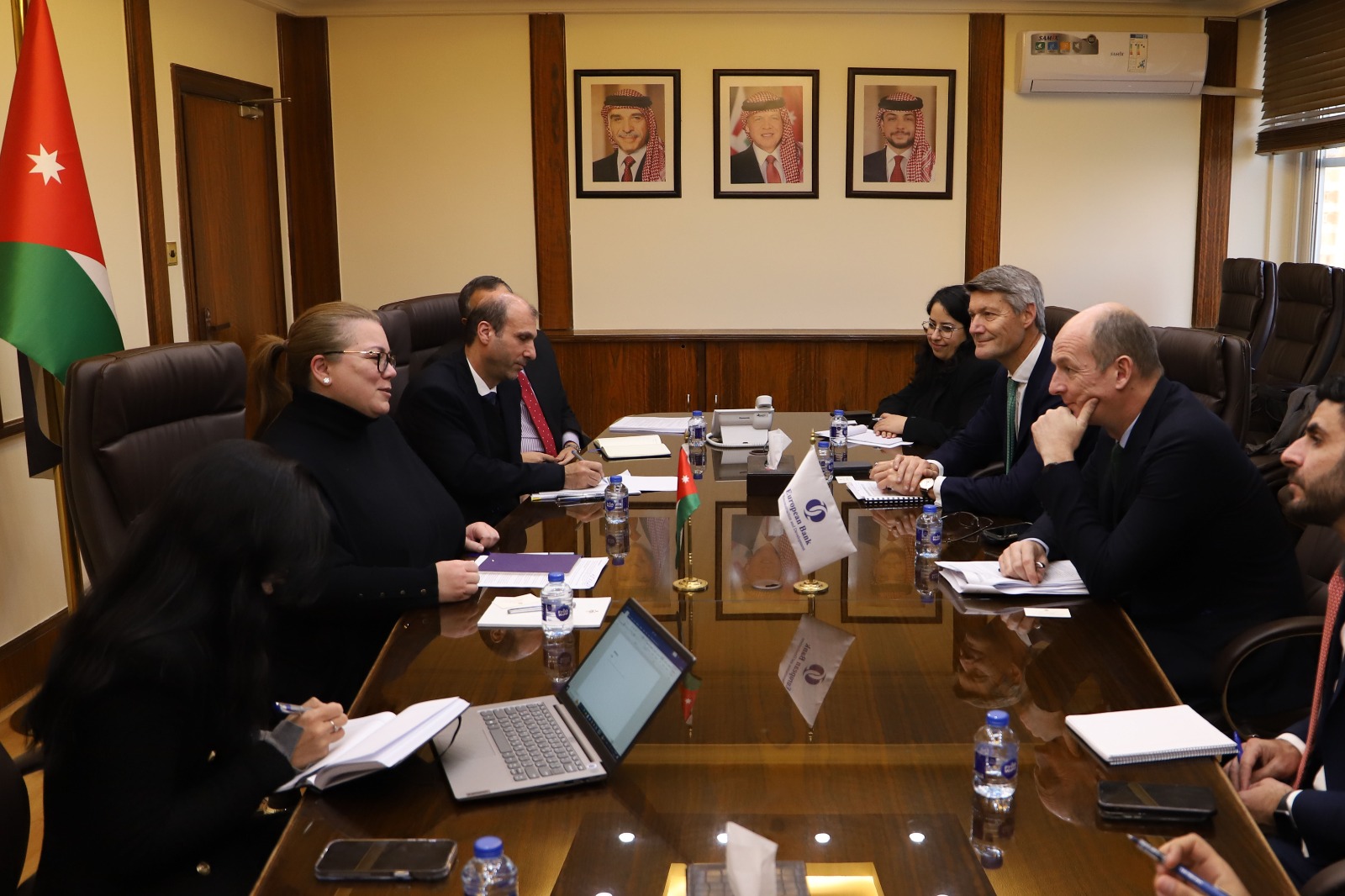 وزيرة التخطيط تلتقي نائب رئيس البنك الأوروبي لإعادة الإعمار والتنمية للسياسات والشراكات