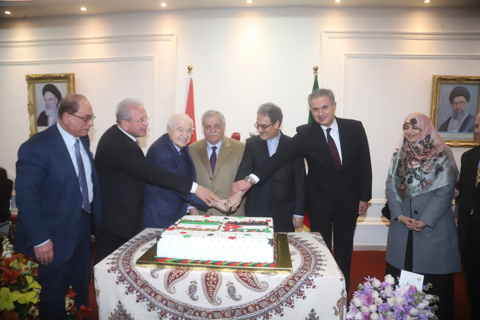 السفارة الإيرانية تحتفي بالعيد الوطني لبلادها