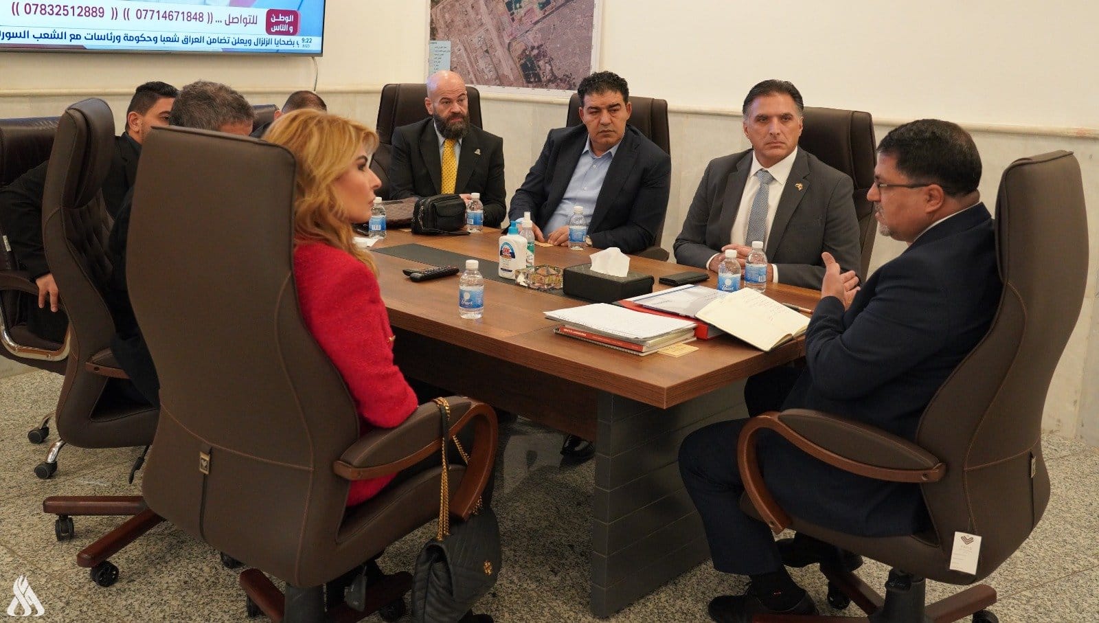 بحث قضايا تهم المستثمرين الأردنيين في العراق