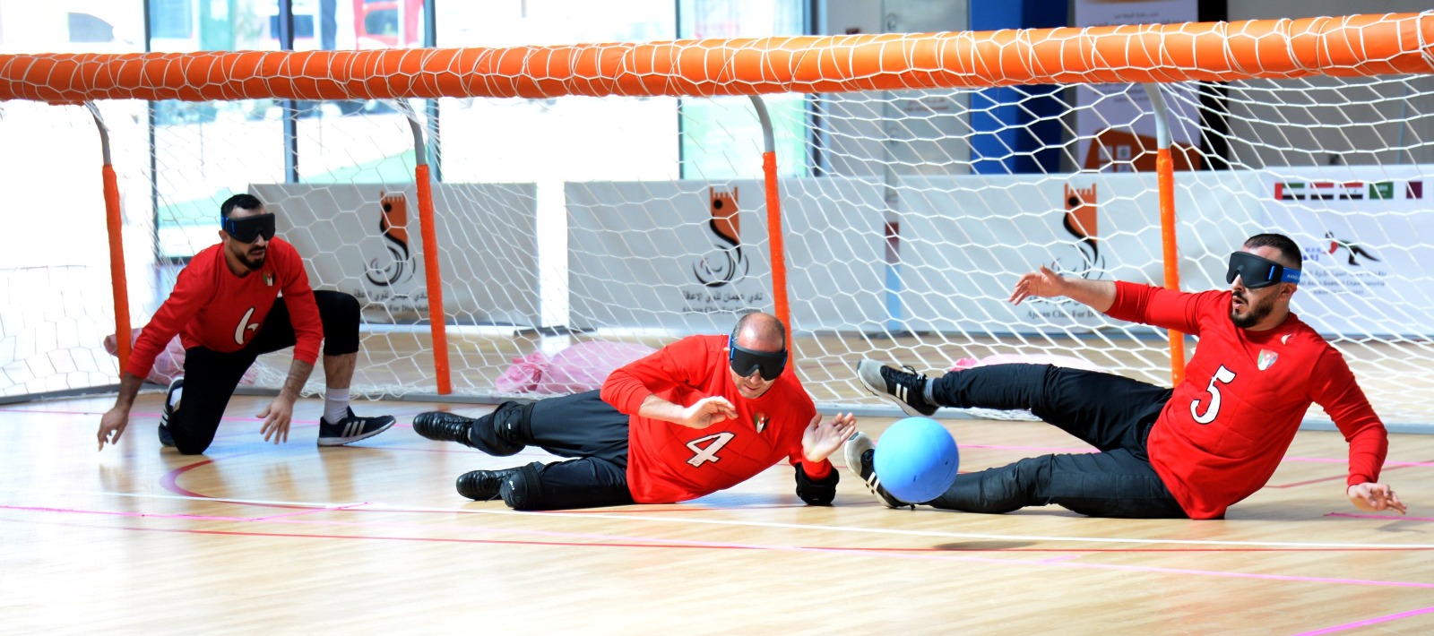 المنتخب البارالمبي يتأهل الى نهائي غرب آسيا لكرة الهدف
