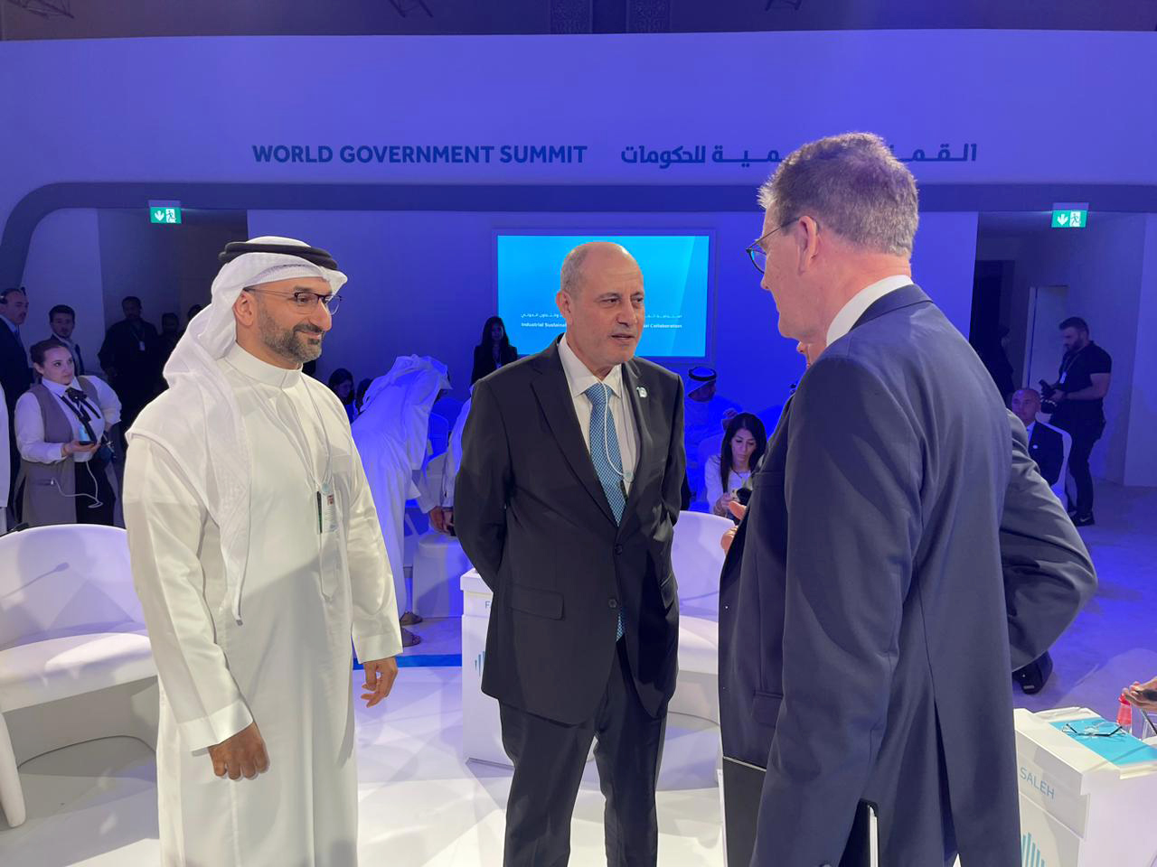 الشمالي يشارك بالقمة العالمية للحكومات في دبي ويؤكد أهمية تحقيق التكامل الصناعي العربي