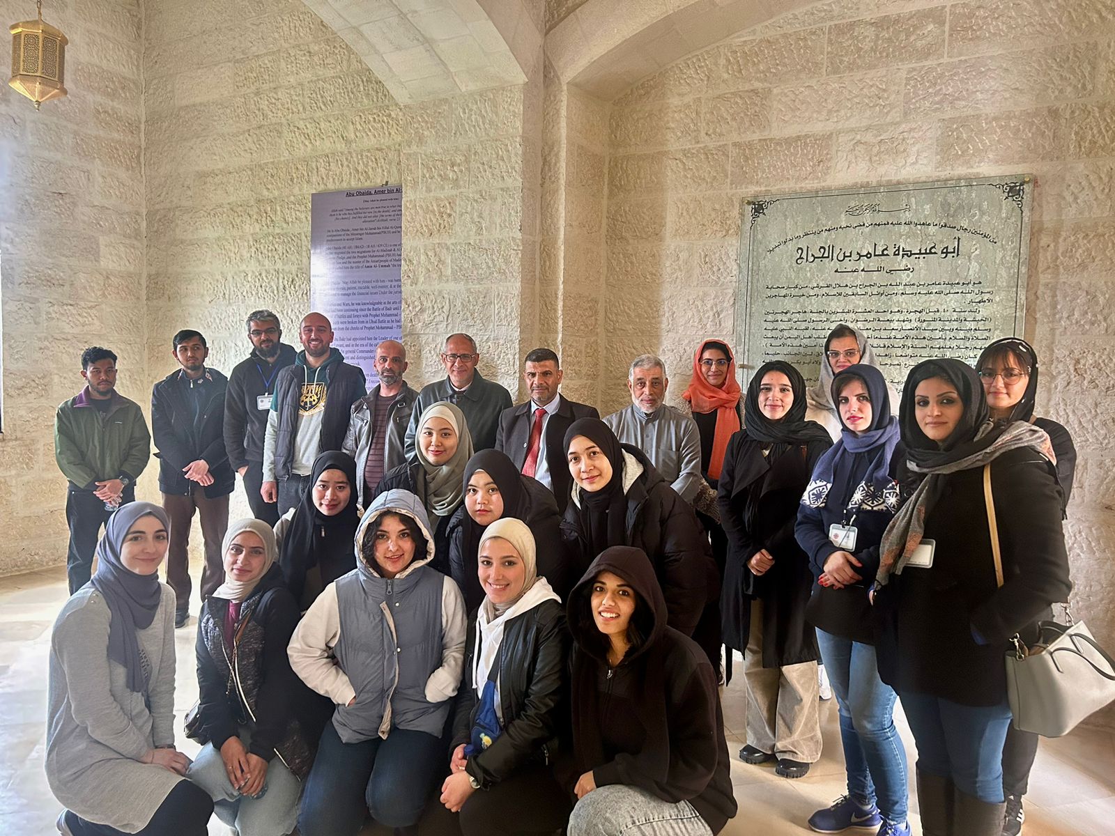 المعهد الملكي يحتفي بأسبوع الوئام في المغطس ومزار الصحابي أبو عبيدة