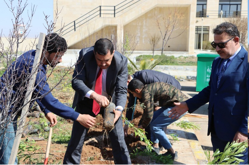 مبادرة لزراعة اشجار داخل المناطق الحرة والتنموية