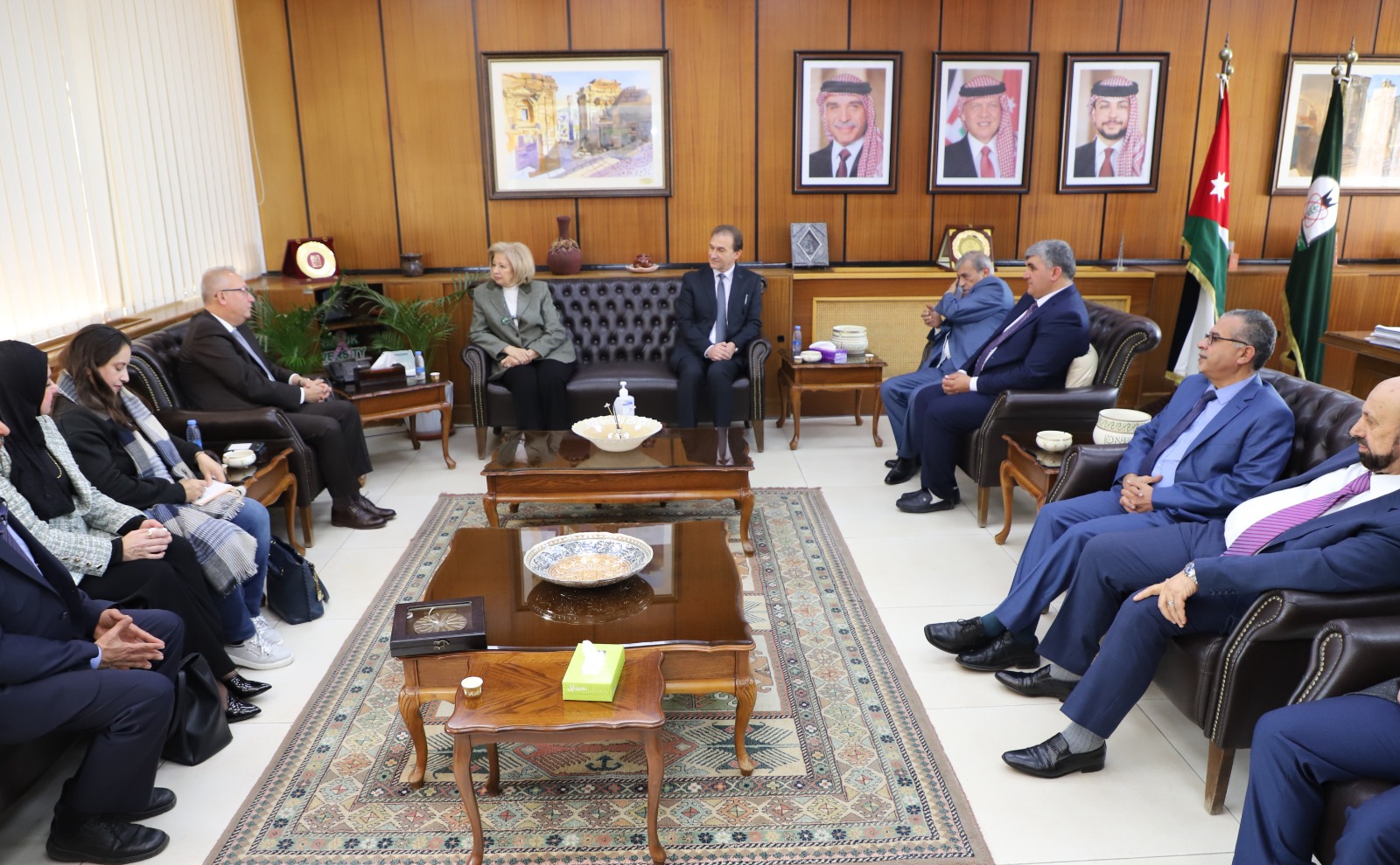 وزيرة الثقافة: جامعة اليرموك علامة فارقة في تاريخ إربد