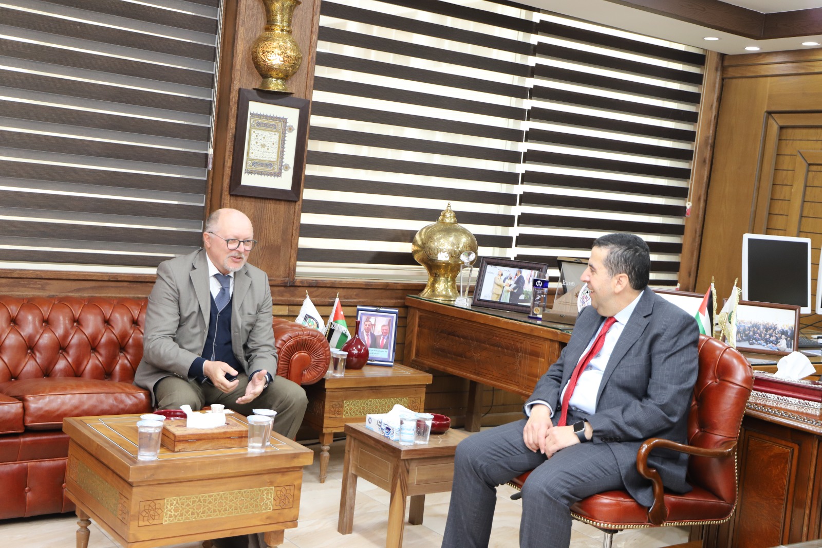 بحث التعاون بين "البلقاء التطبيقية" و"الألمانية للتعاون الدولي"