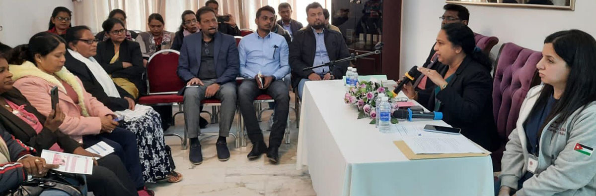 السفارة السيريلانكية تنظم برنامجا توعويا حول الاتجار بالبشر