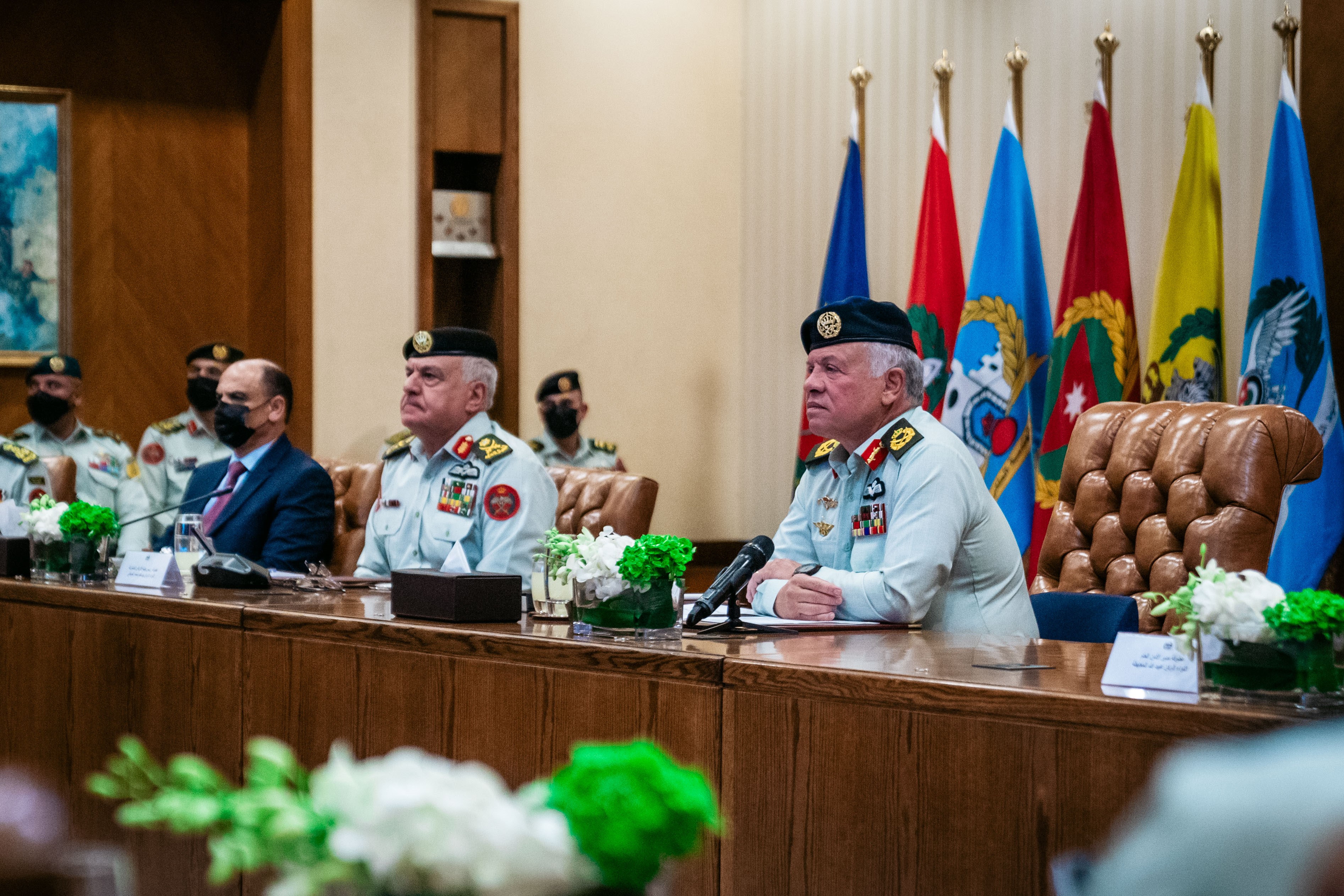 الملك يزور القيادة العامة للقوات المسلحة في ذكرى تعريب قيادة الجيش