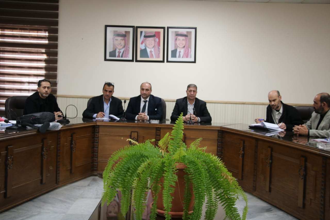 ورشة  لضباط ارتباط بلديات إربد حول نظام المعلومات الإقليمي
