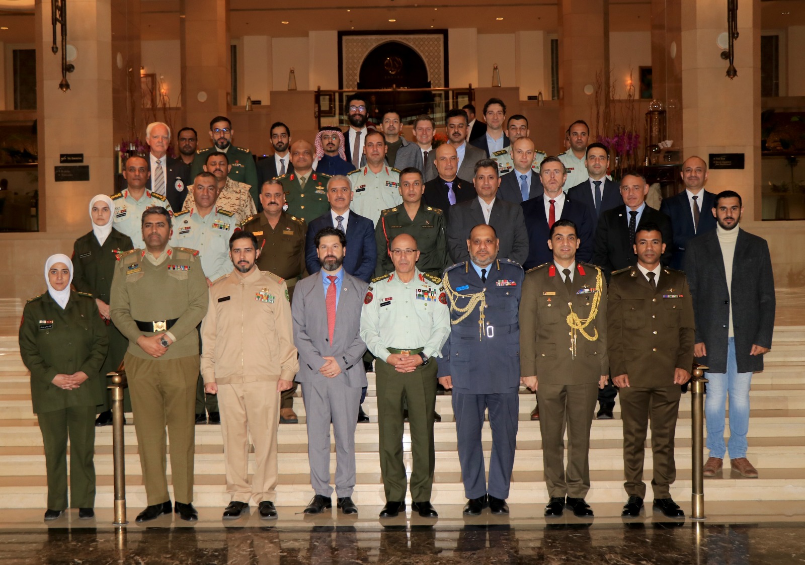 ورشة عمل بين القوات المسلحة واللجنة الدولية للصليب الأحمر