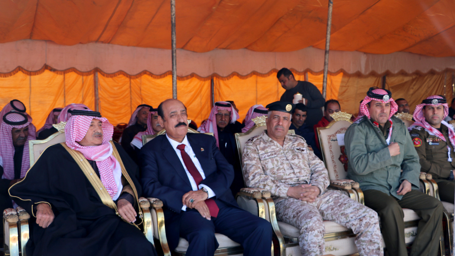 تجمع البادية الوسطى للمتقاعدين العسكريين يحتفل بالمناسبات الوطنية