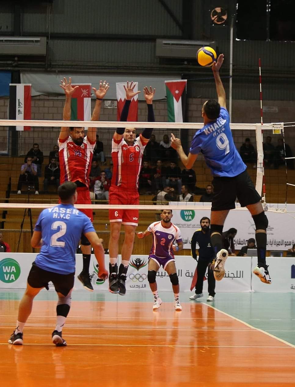 انطلاق بطولة غرب آسيا للرجال للكرة الطائرة في عمّان