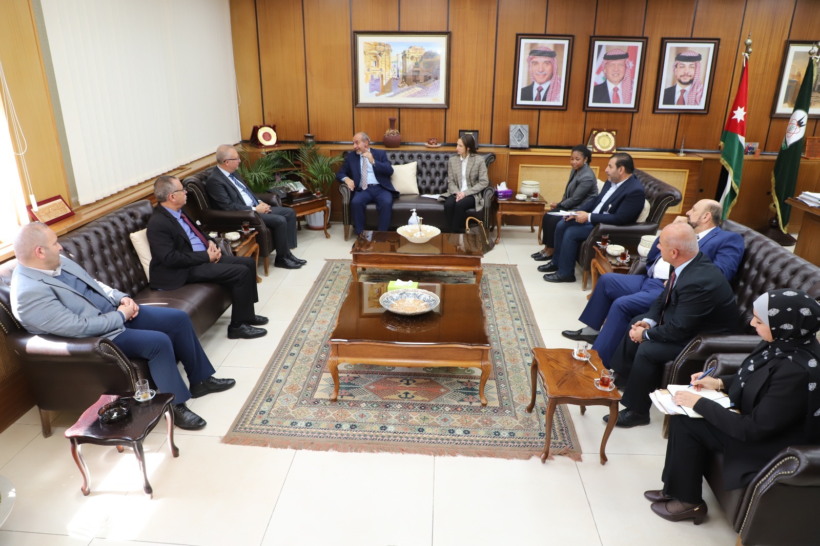 مسّاد يؤكد حرص اليرموك على تنفيذ برامج طلابية نوعية