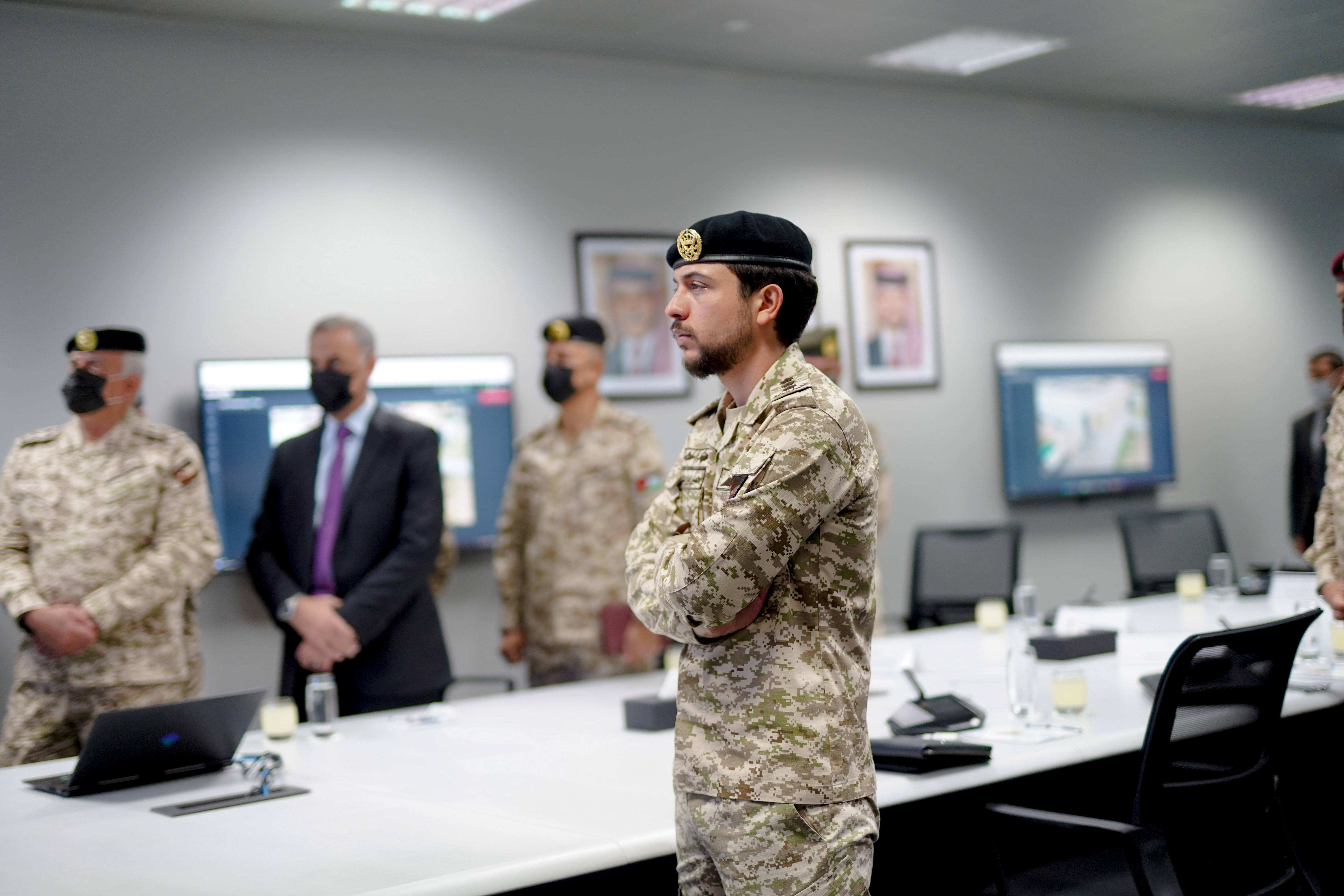 ولي العهد يتابع جانبا من مجريات تمرين "درع الأردن"