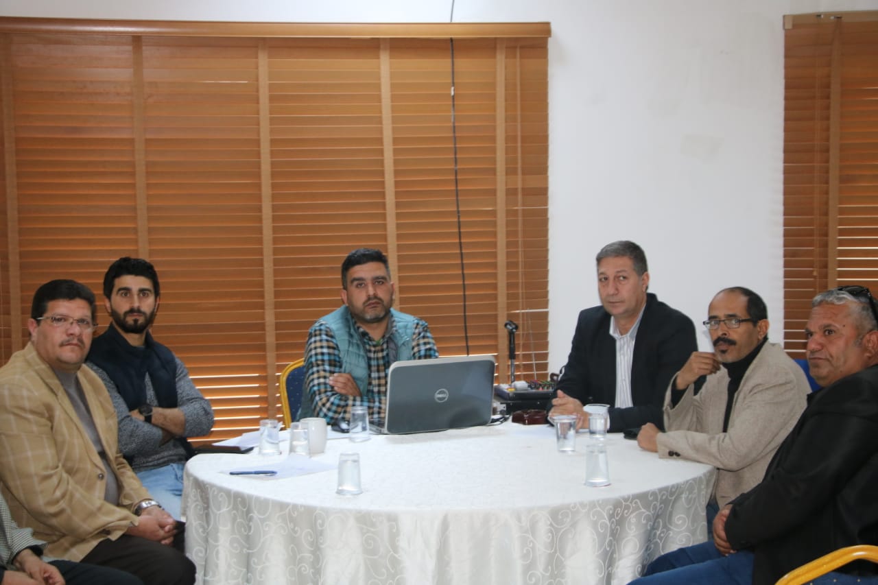 دورة لضباط ارتباط بلديات الطفيلة حول نظام المعلومات الإقليمي